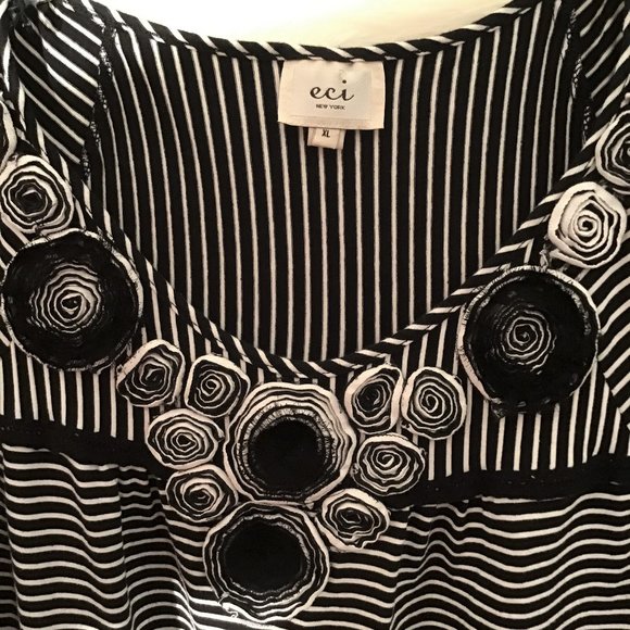 ECI Tops - ECI New York Women's Striped Top